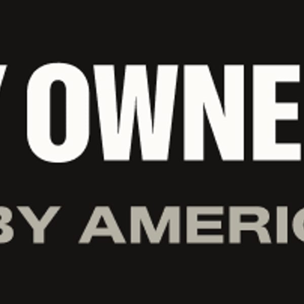 Black and white logo: "Locally Owned & Operated, Certified by American Operator" with a star.